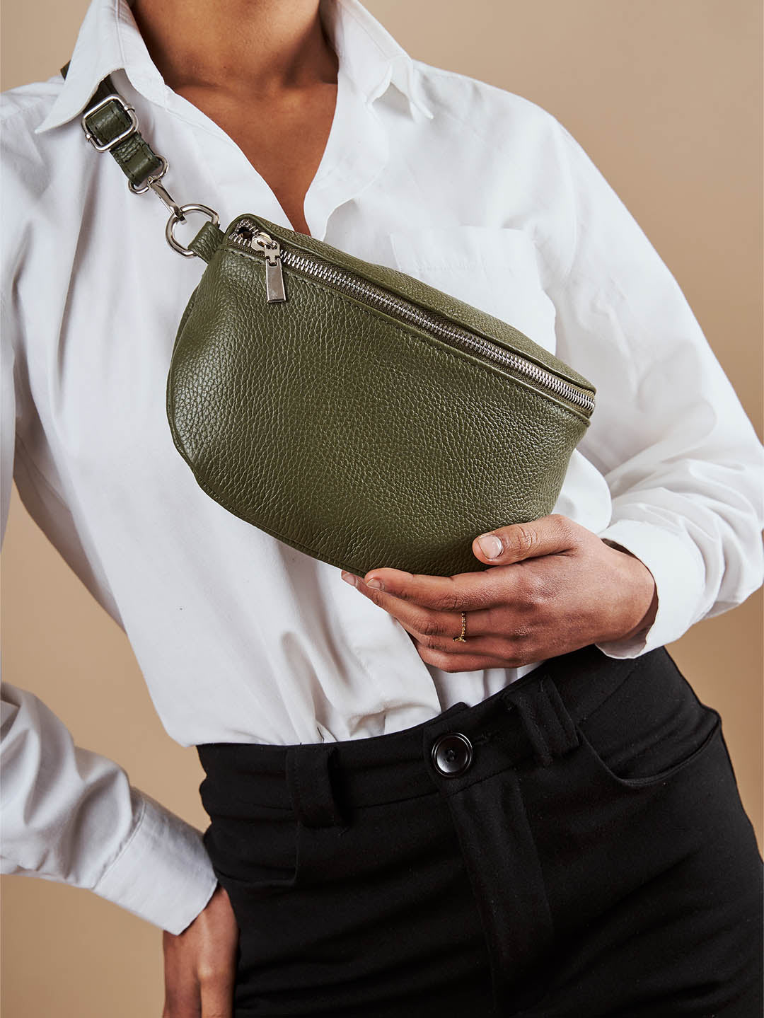 Leather Crossbody Bag