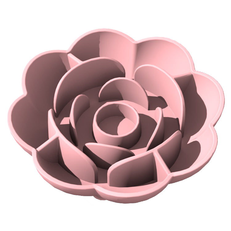 Slow Feeder for Pets: Rose-Shaped Silicon