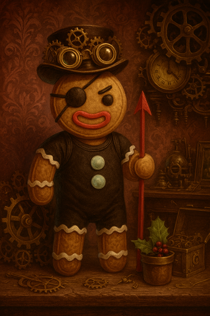 Gingerbread Man Onesie