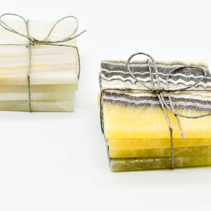 Handcrafted Onyx Coasters