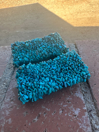 Handmade Chip Turquoise Bracelet