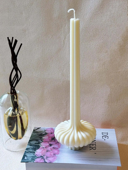 Lantern Pillar Soy Sculpture Candle