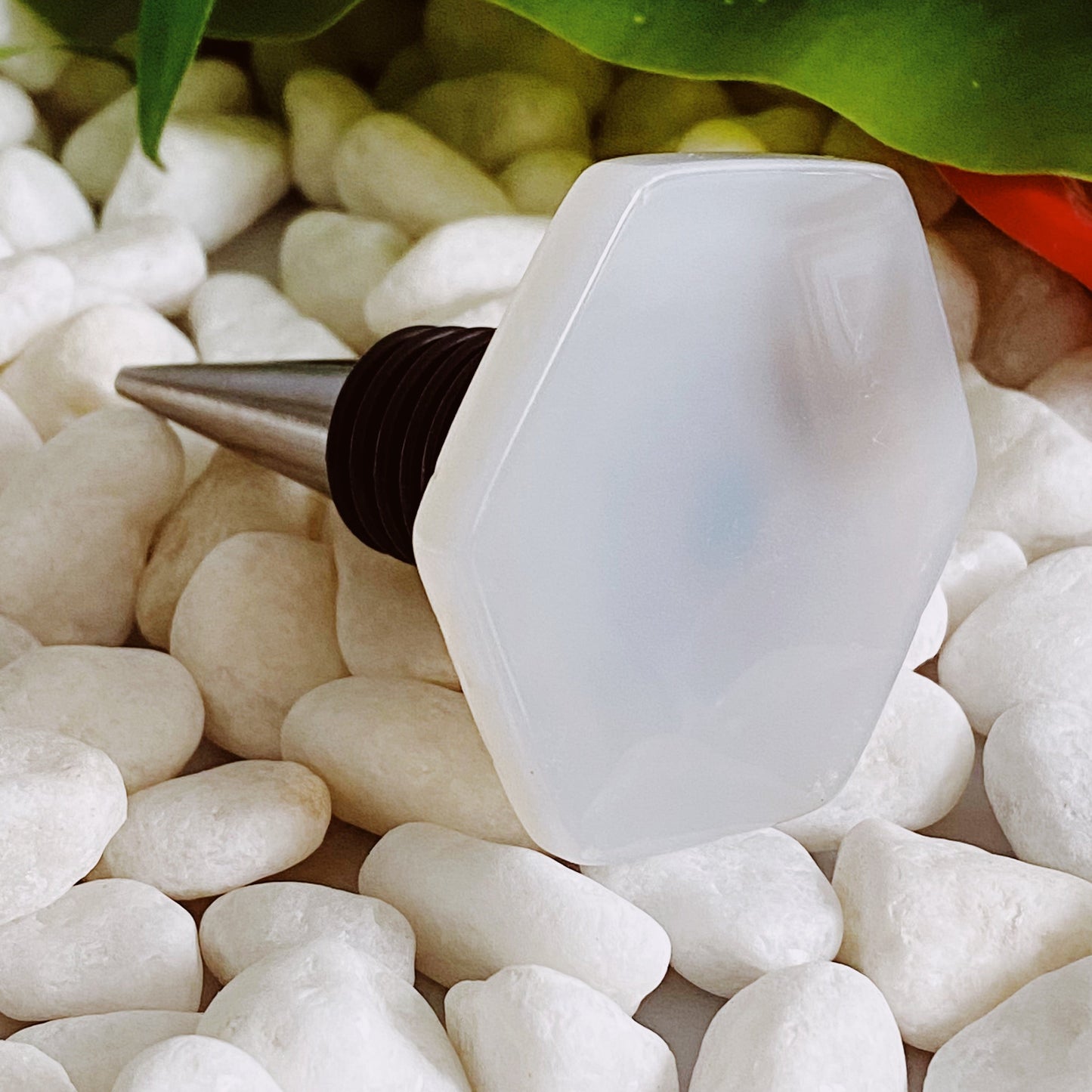 Hexagon Crystal Wine Stoppers