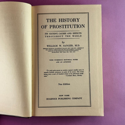 The History of Prostitution