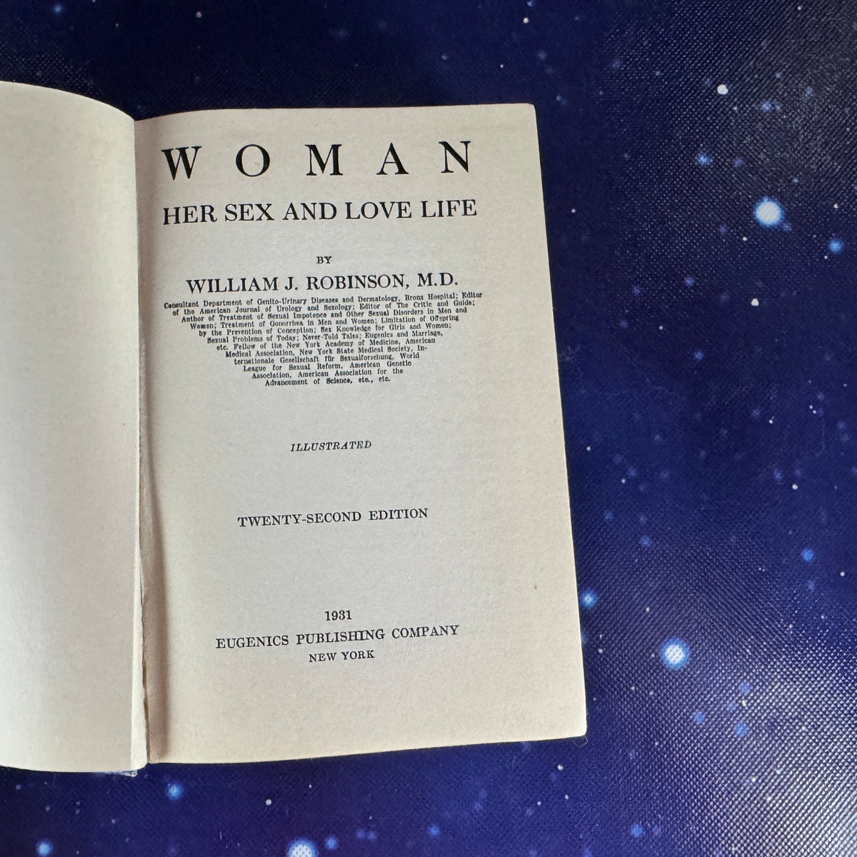 Woman: Her Sex and Love Life