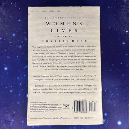 The Norton Book of Women's Lives