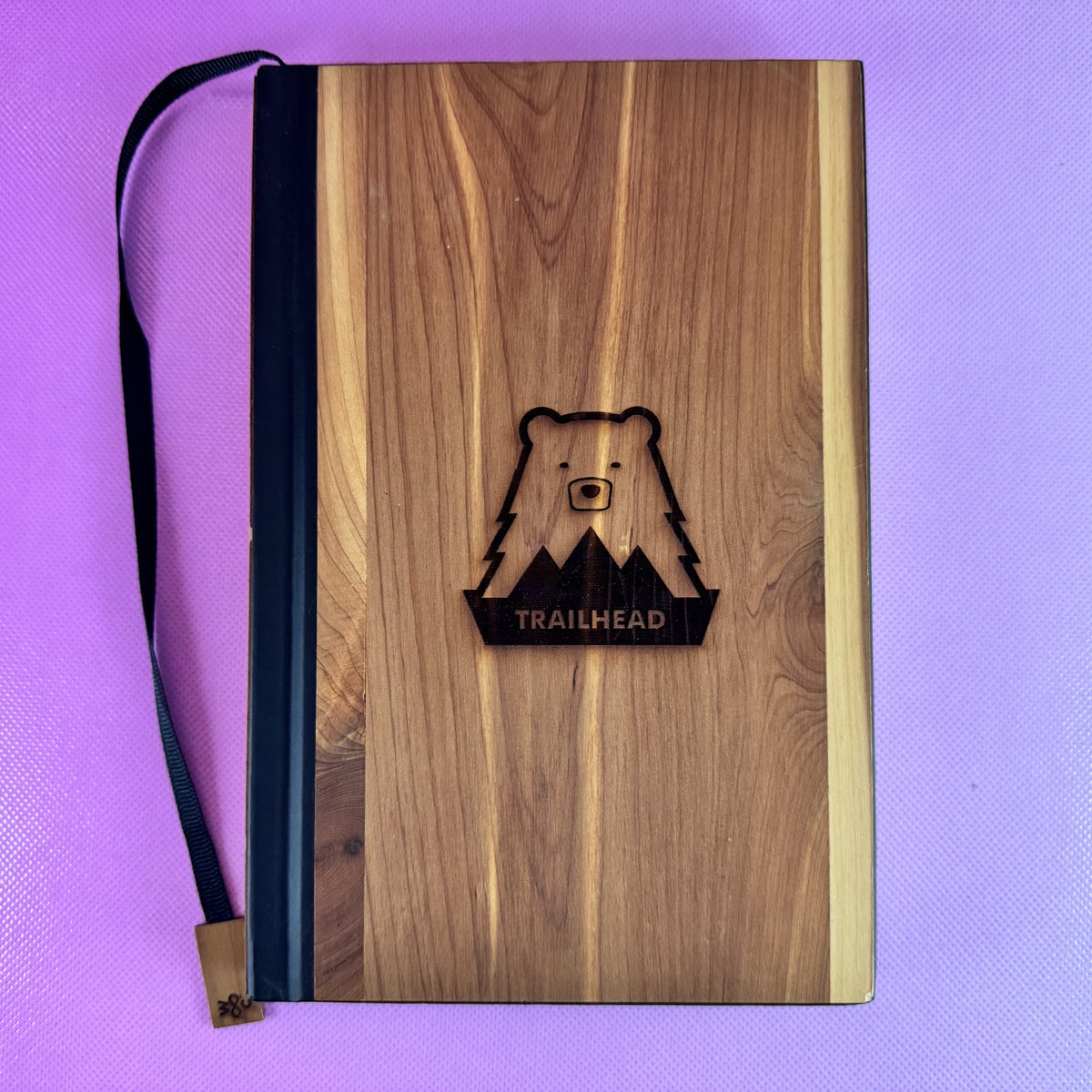 Woodgrain Bear Journal