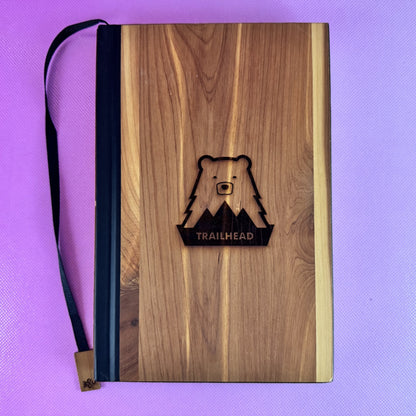 Woodgrain Bear Journal