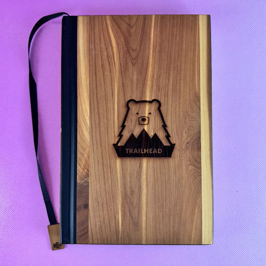 Woodgrain Bear Journal
