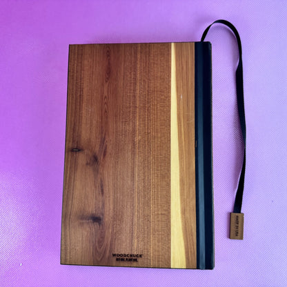 Woodgrain Bear Journal