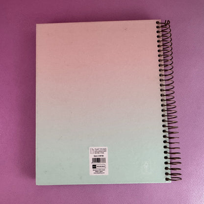 Spiral Bound Blush Pink Notebook