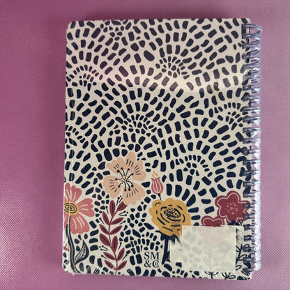 Floral Steel Mill Spiral Bound Notebook
