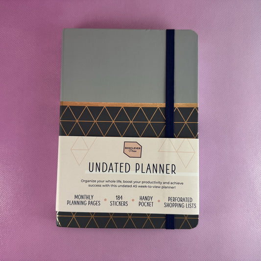Navy and Copper Piped Softbound Journal
