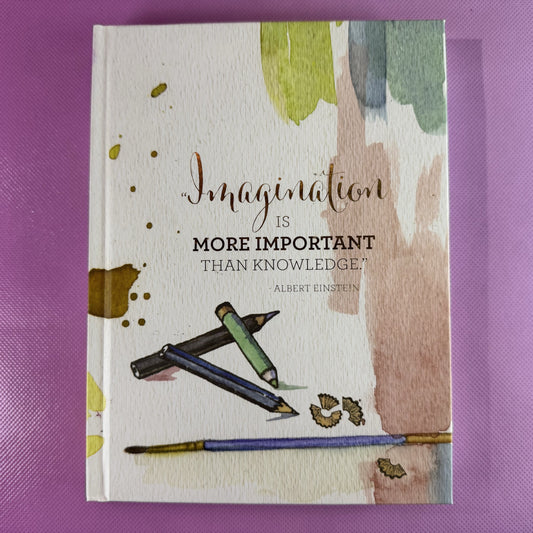 Imagination Is More Important Than Knowledge Sketchbook