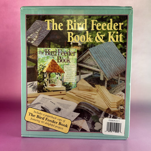 Bird House Feeder and Book