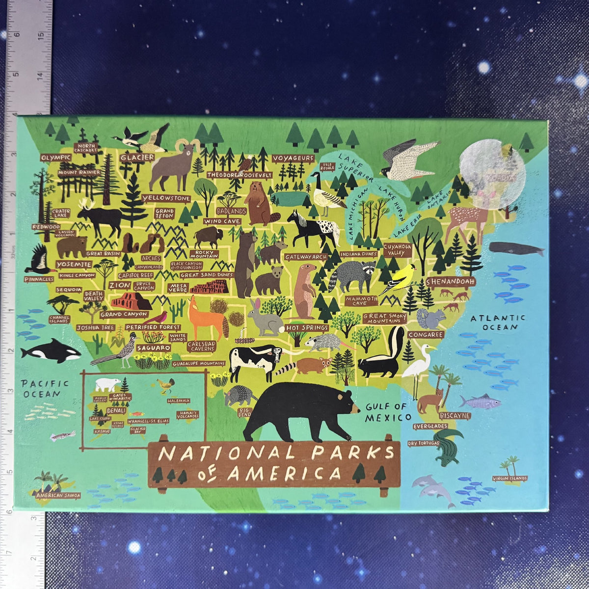 National Parks of America Jigsaw Puzzle 1000 Pieces