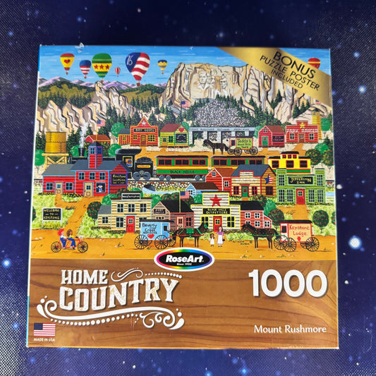 Mount Rushmore 1000 Piece Jigsaw Puzzle