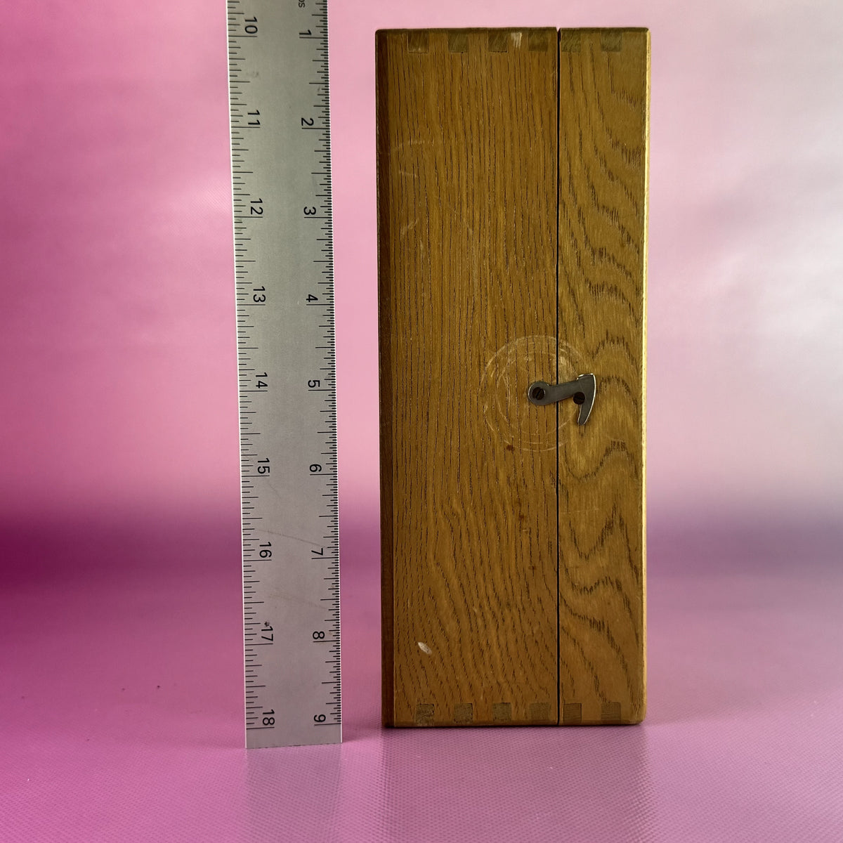 Microscope in Wooden Box