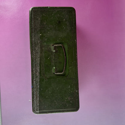 Antique Metal Tackle Box