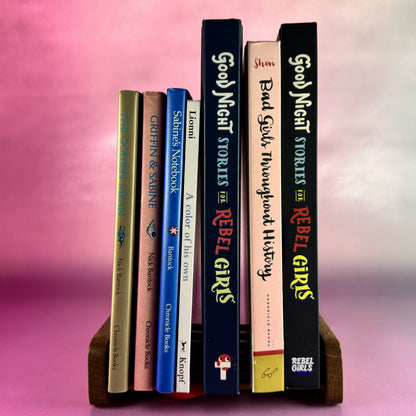 Vintage Child's Library Mini Book Rack