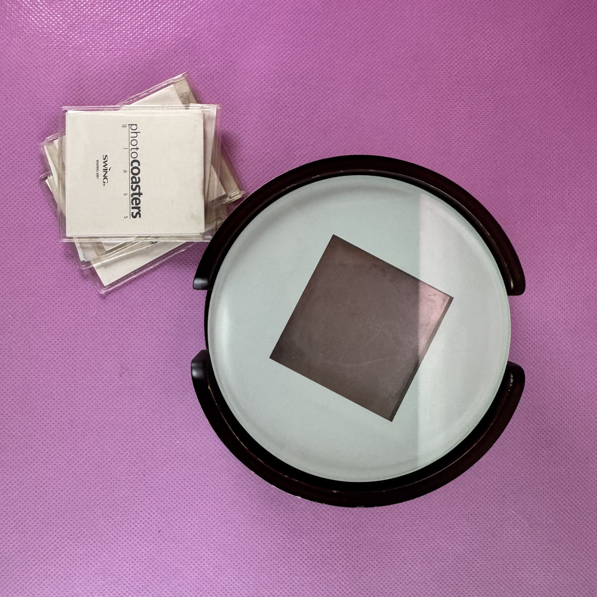 Set of Four Custom Photo Coasters