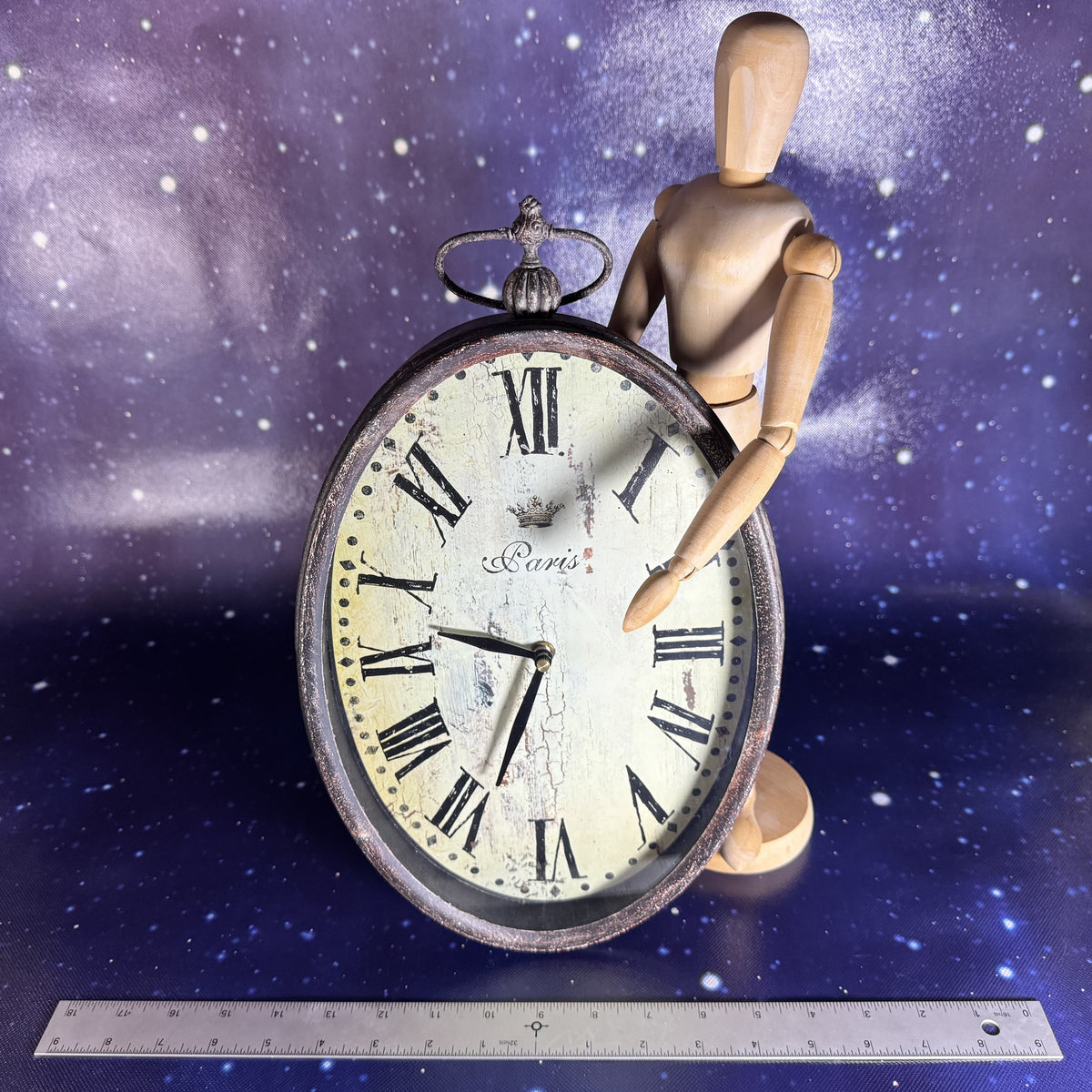 Zentique Paris Oval Wall Clock