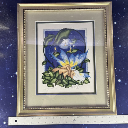 Original Faerie Art: Matted and Framed