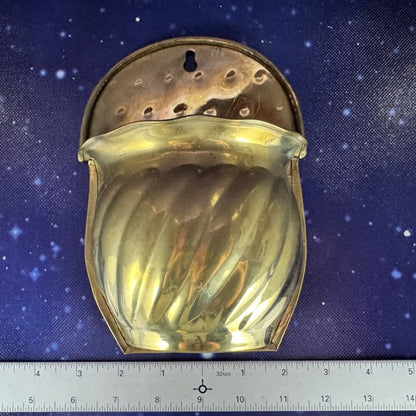 Brass Wall Planter