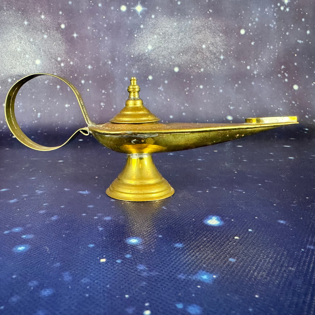 Brass Genie Lamp Incense Burner
