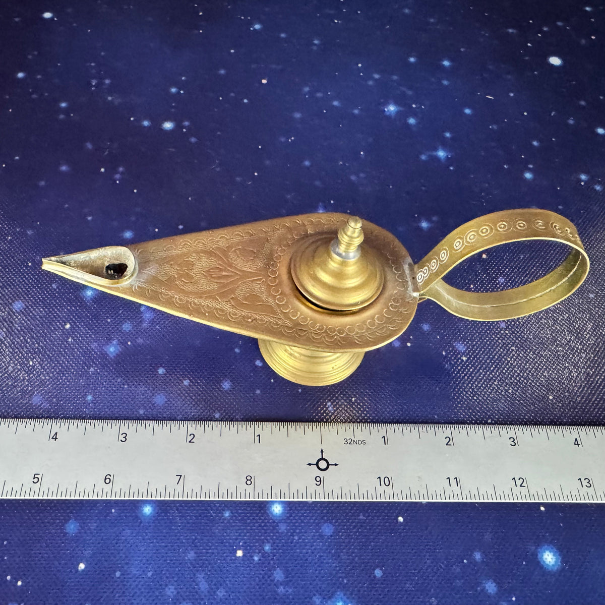 Brass Genie Lamp Incense Burner