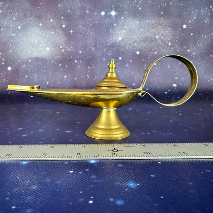 Brass Genie Lamp Incense Burner