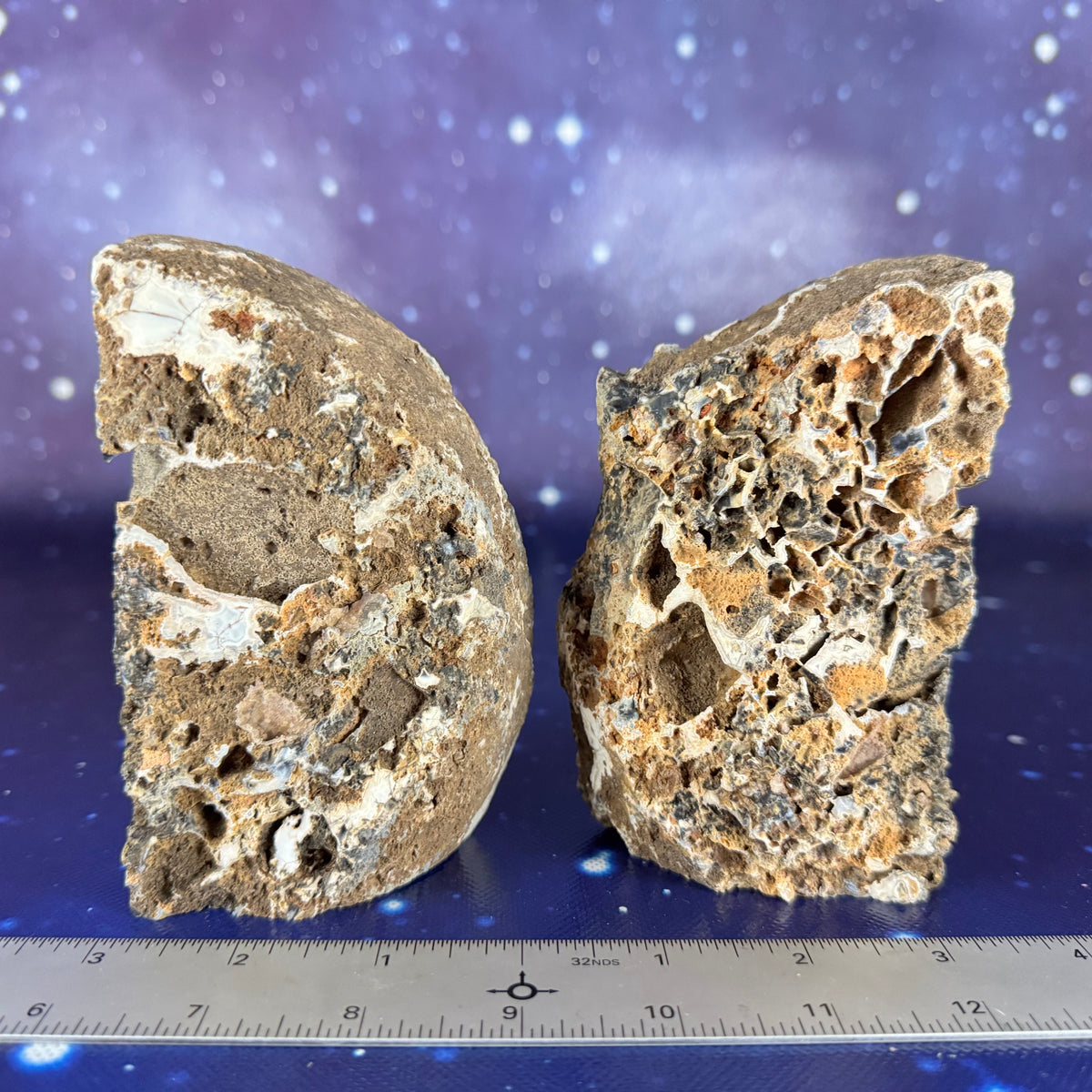 Polished Geod Bookends