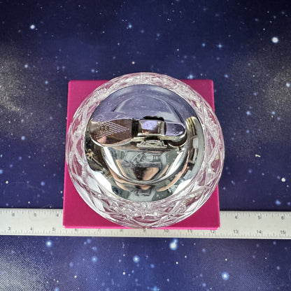 Art Deco, Hollywood Glam Vintage Cut Crystal Lighter