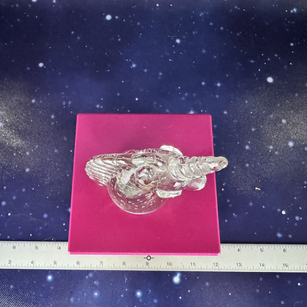 Hand-blown Unicorn Glass Figurine