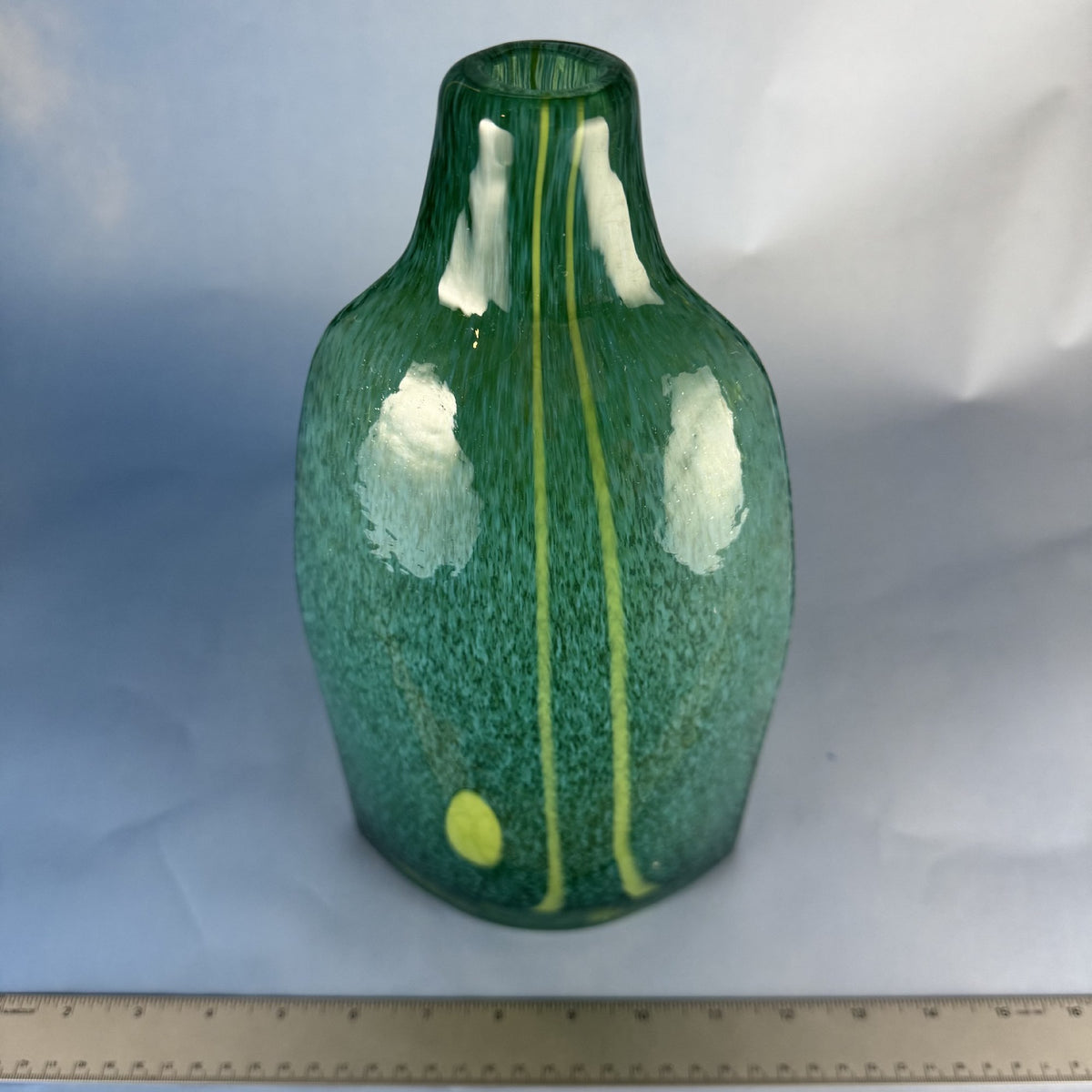 Crate & Barrel Kado Art Glass Vase