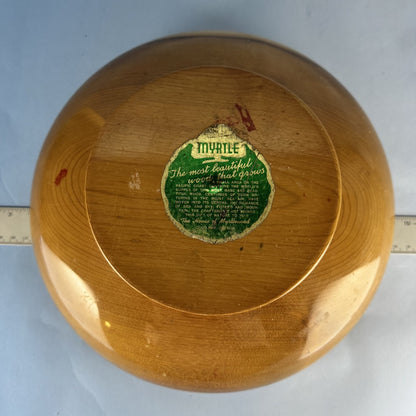 Oregon Myrtle Wood Bowl
