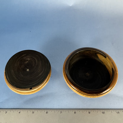 Hand-turned Wooden Lidded Box