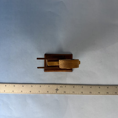 Hand-made Wooden Duck Clip