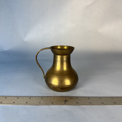 Heavy Brass Pitcher