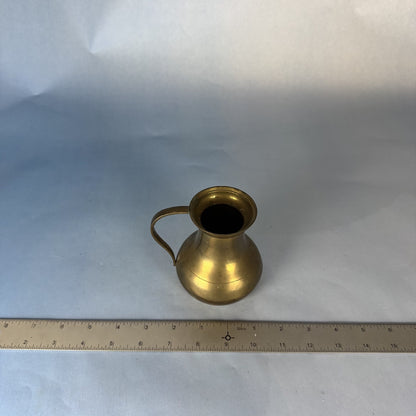 Heavy Brass Pitcher