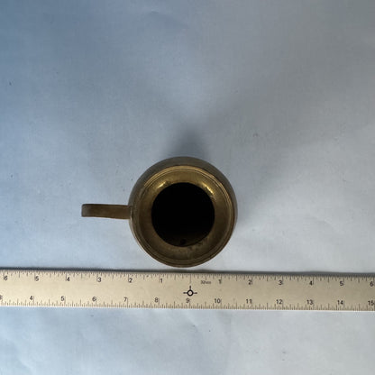 Heavy Brass Pitcher