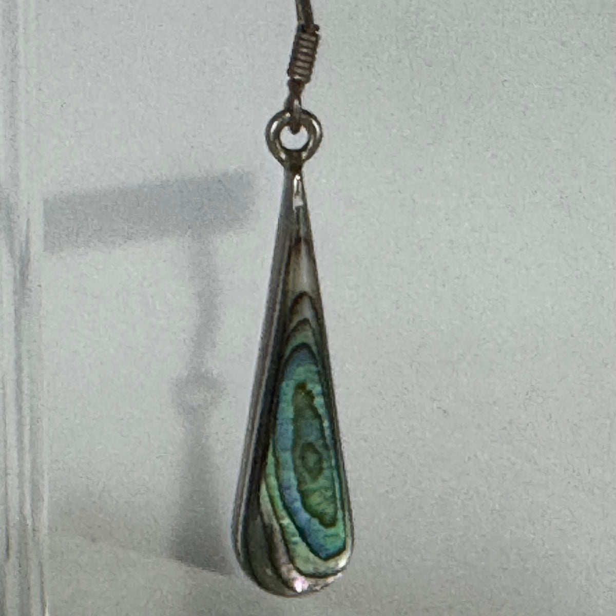 Sterling Silver Abalone Earrings