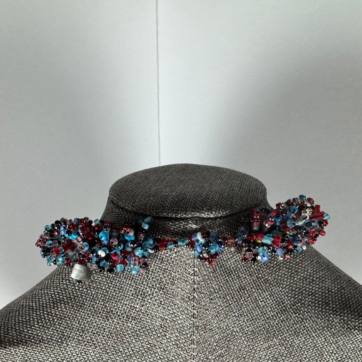 Hand-strung Multi-Color Beaded Necklace