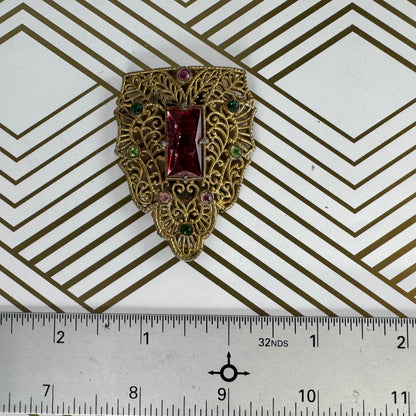 Antique Gold-Filled Shoe Clip