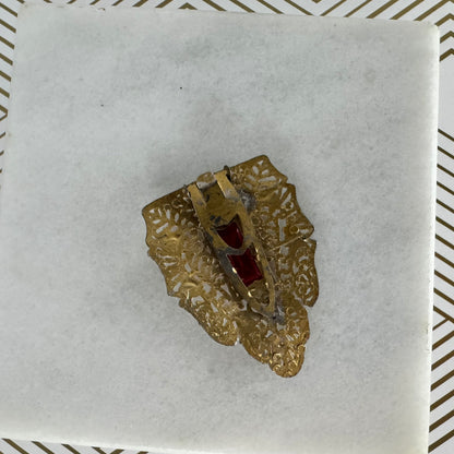 Antique Gold-Filled Shoe Clip
