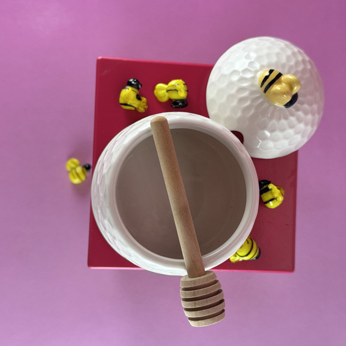 Bee Hive Honey Pot