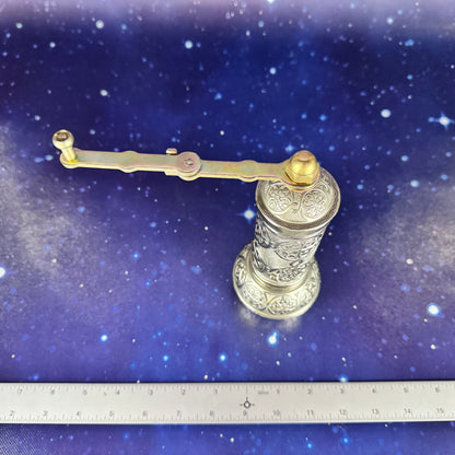 Engraved Metal Pepper Grinder