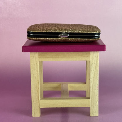 Rose Gold Glitter, Animal Print Manicure Kit