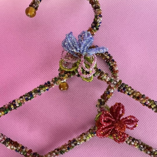 Trio of Beaded Boudoir Hangers