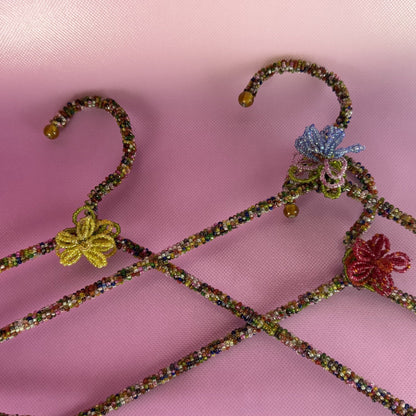 Trio of Beaded Boudoir Hangers
